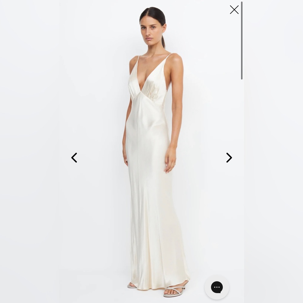 BEC + BRIDGE MOON DANCE V MAXI DRESS